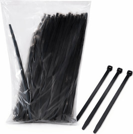 Brightcom חבקים 100 יחידות BT4.8x200mm צבע שחור